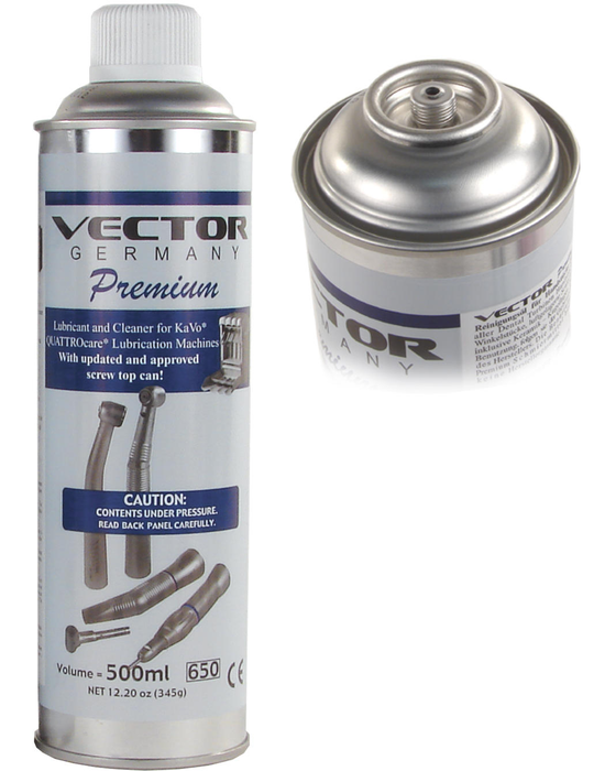 Vector Lubricant for KaVo Quattrocare Machine Spray 500ml Vector Lubricant for KaVo Quattrocare Machine Spray 500ml