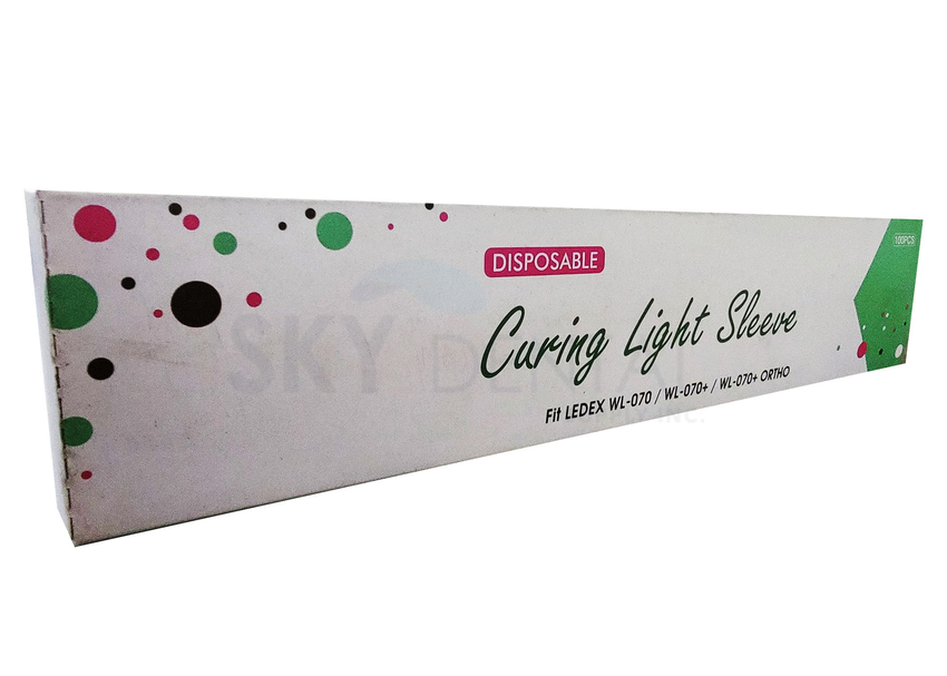 LEDEX WL-070 & WL-070+ Curing Light Sleeve (100) (Dentmate) LEDEX WL-070 & WL-070+ Curing Light Sleeve (100) (Dentmate)