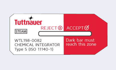 Chemical Integrator Indicator Type 5 Indicator 250/Pkg (Tuttnauer) Chemical Integrator Indicator Type 5 Indicator 250/Pkg (Tuttnauer)