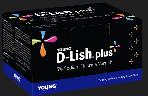 Young D-Lish+ 5% Sodium Fluoride Varnish (Young) Young D-Lish+ 5% Sodium Fluoride Varnish (Young)