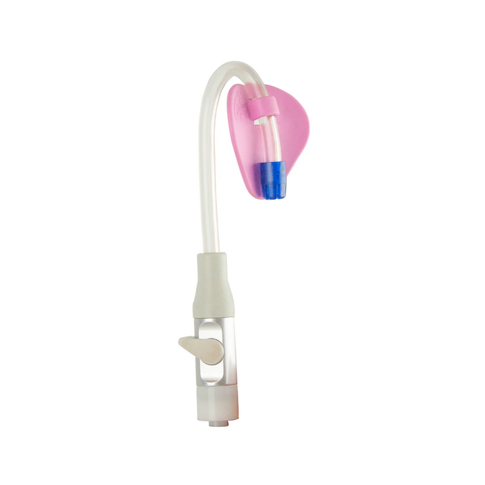 Pink Petal Saliva Ejector Attachments 100/Pkg Pink Petal Saliva Ejector Attachments 100/Pkg