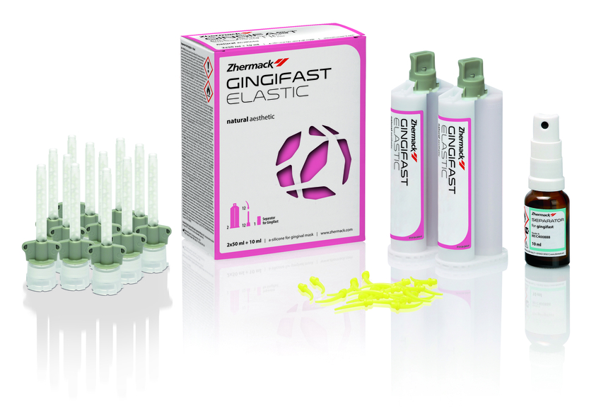 GingiFast Elastic Type Gingival Reproduction for C&B (Zhermack) GingiFast Elastic Type Gingival Reproduction for C&B (Zhermack)