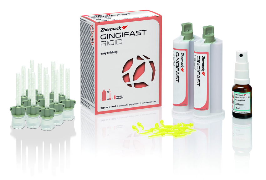 Gingifast Rigid For Implant, 2 x 50 ml Cartridges (Zhermack) Gingifast Rigid For Implant, 2 x 50 ml Cartridges (Zhermack)